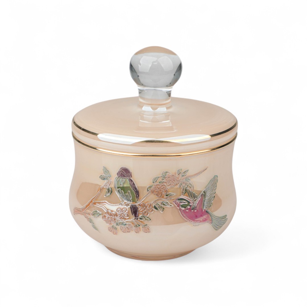 سكرية كومبي، لون بيج وذهبي متعددة الألوان