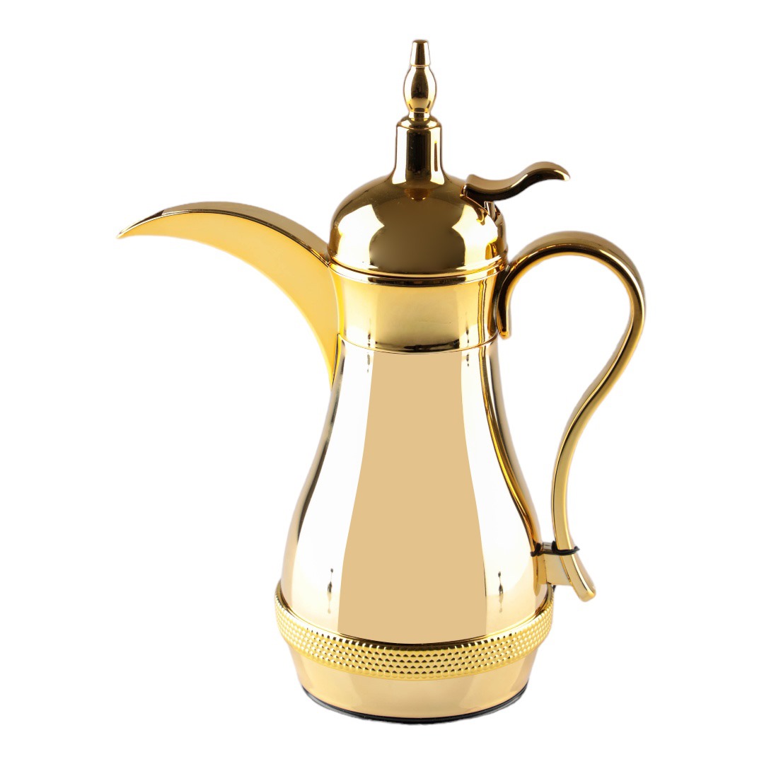 ثلاجة دلة قهوة من سوليتير، لون ذهبي، سعة 0.7 لتر